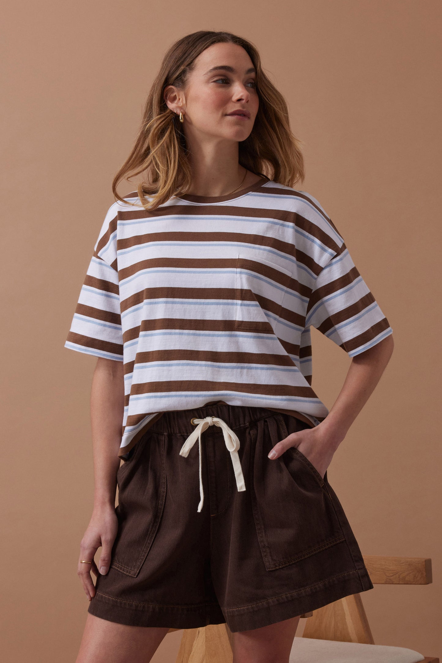 TEE BOA BOXY POCKET