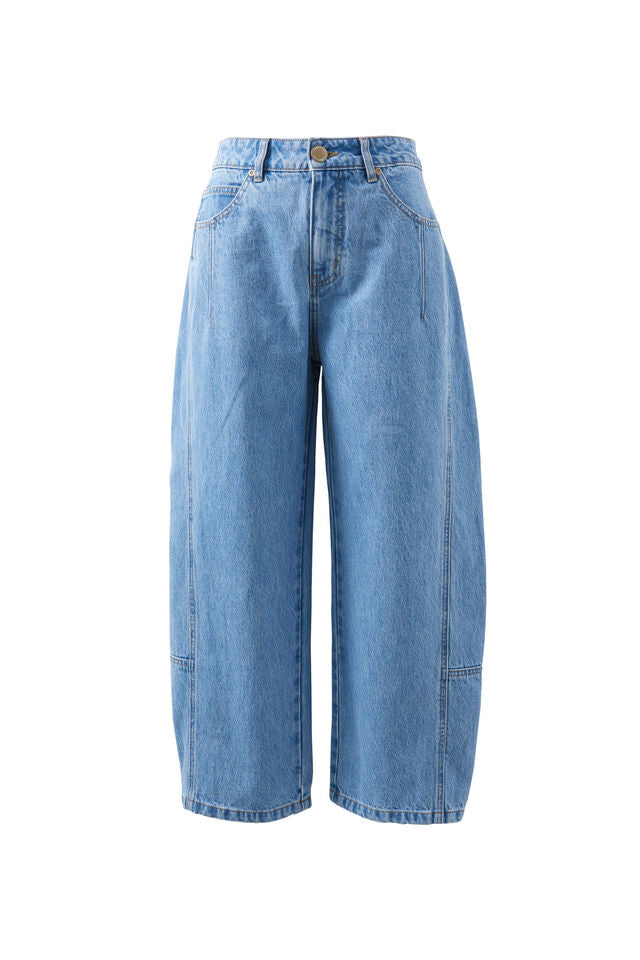 JEAN DARTED BARREL