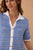 DRESS NALA STRIPE KNIT MINI - SUMMER BLUE STRIPE