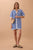 DRESS NALA STRIPE KNIT MINI - SUMMER BLUE STRIPE