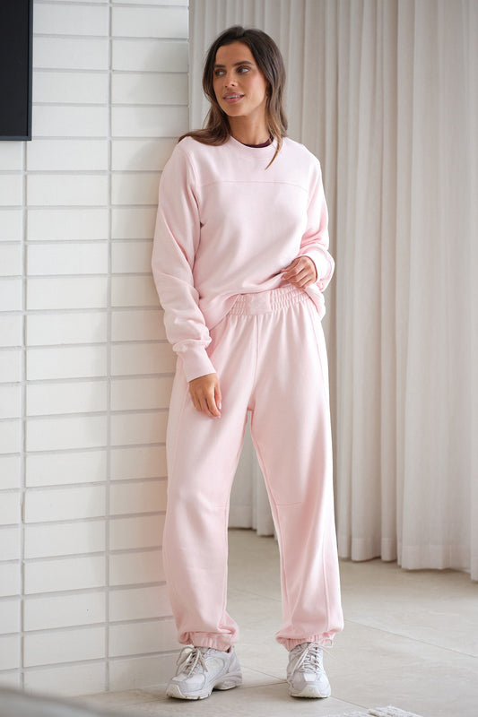 TOP SEAMED FLEECE