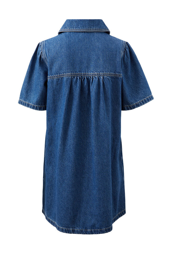 DRESS SIENNA - FRESH INDIGO