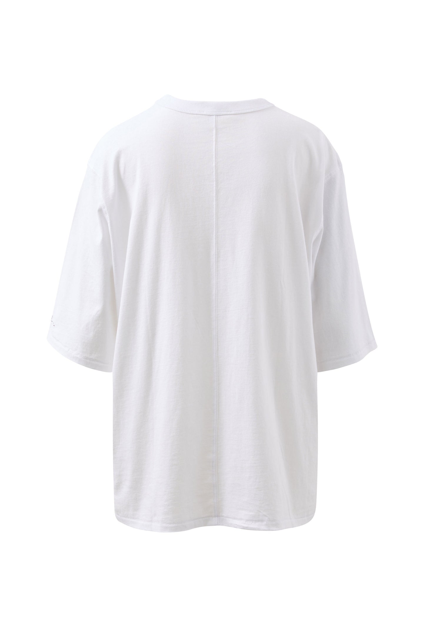 TEE LIV OVERSIZED - CHOC EMBROIDERY