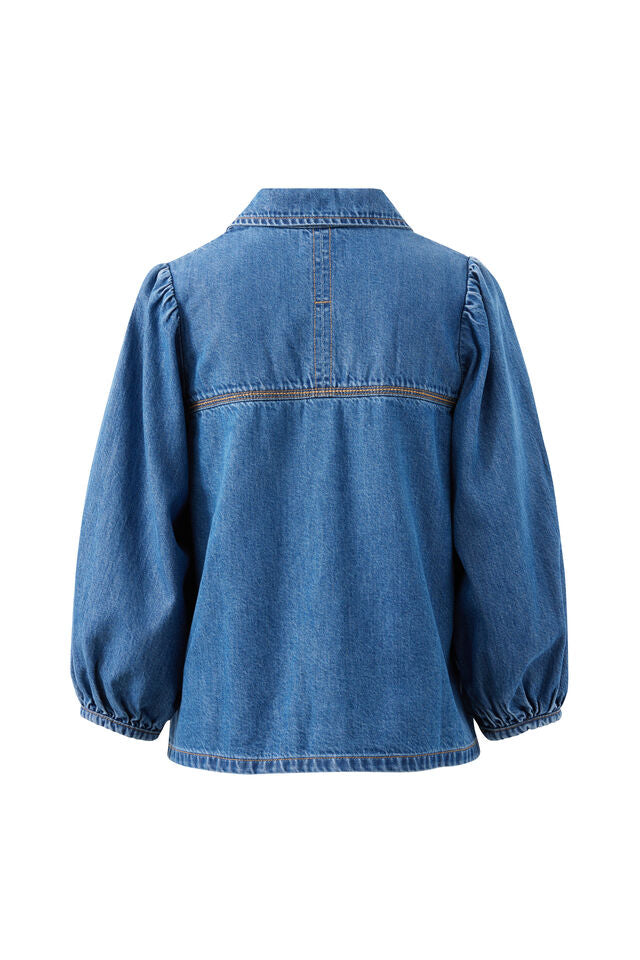 SHIRT LENNY - FRESH INDIGO