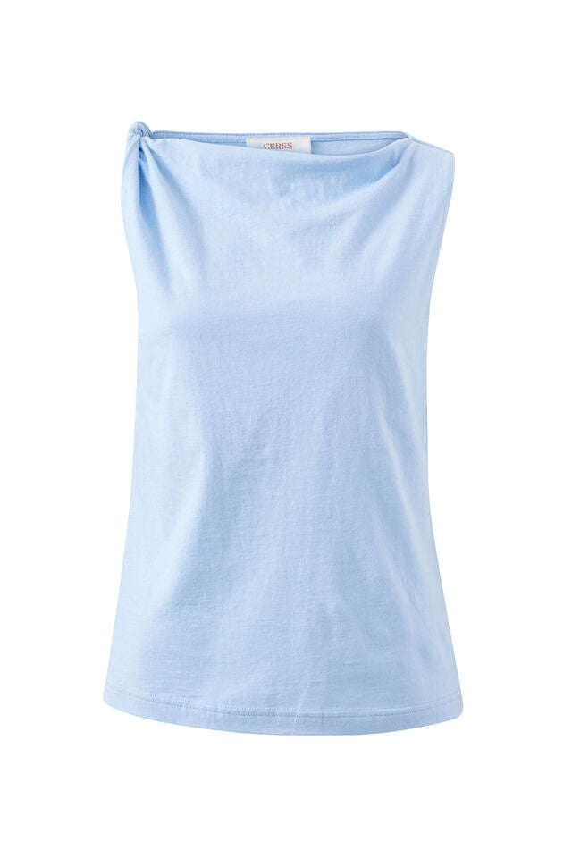 TANK TAHLIA TWIST STRAP - CHINA BLUE