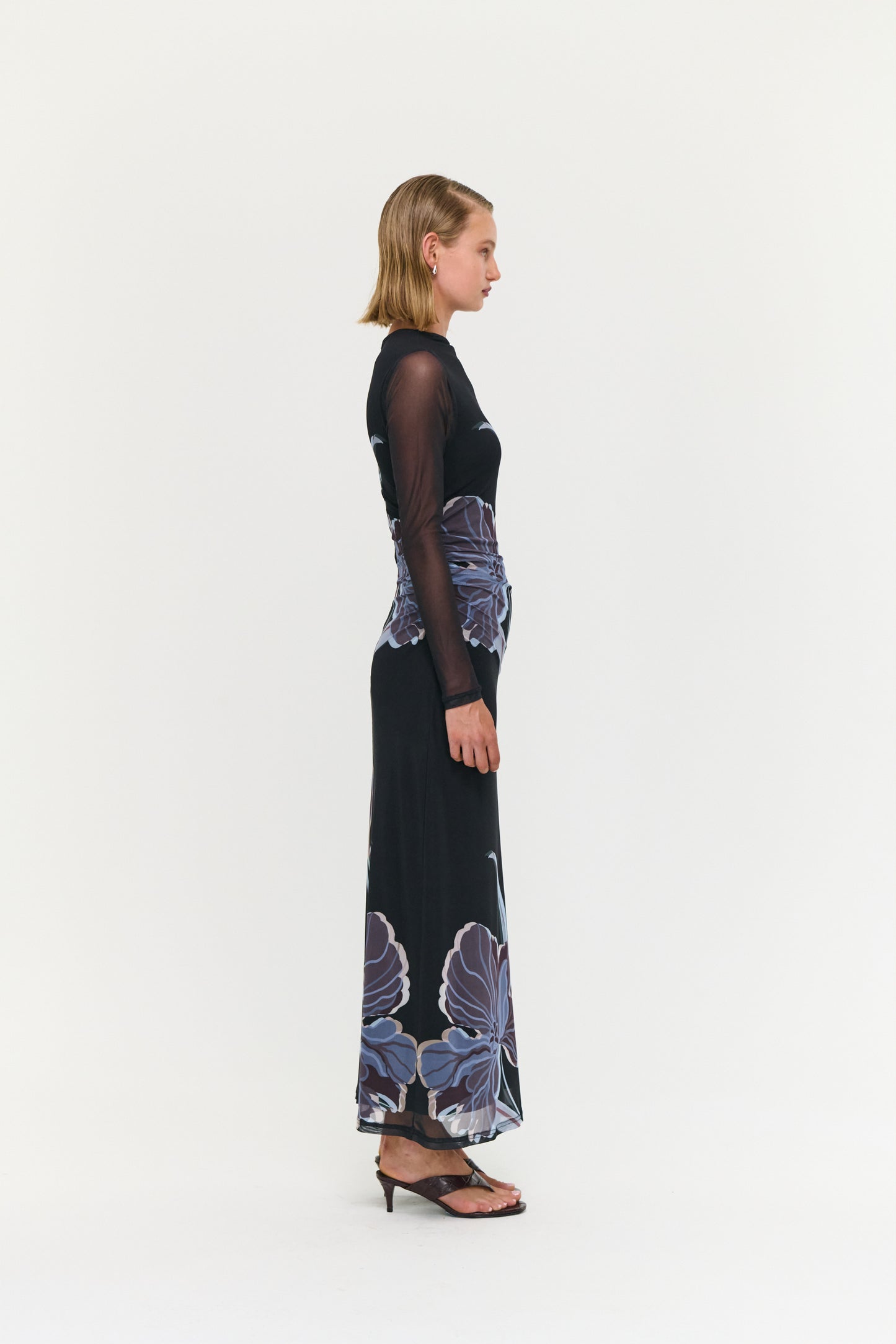 DRESS STAS MESH - MIDNIGHT FLORAL