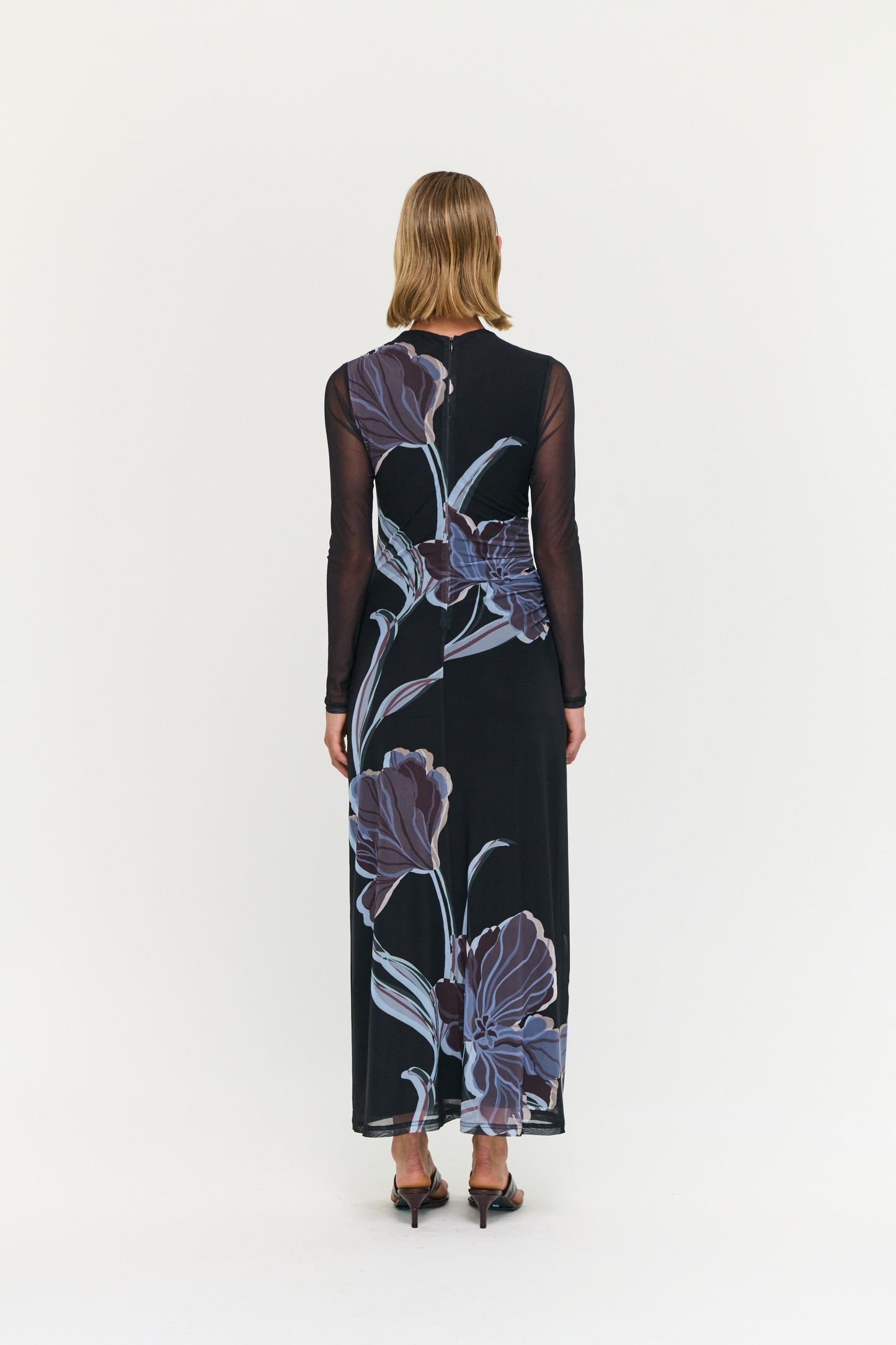 DRESS STAS MESH - MIDNIGHT FLORAL