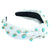 HEADBAND AMALFI KNOT - TURQUOISE