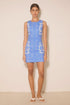 DRESS KALA MINI - BLUE KALA