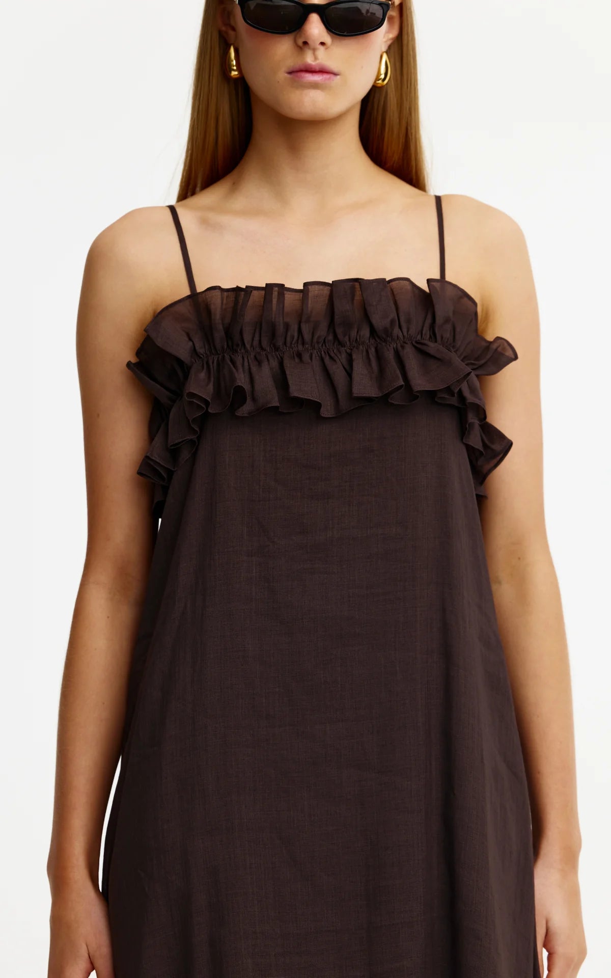 DRESS LOLA - CHOCOLATE