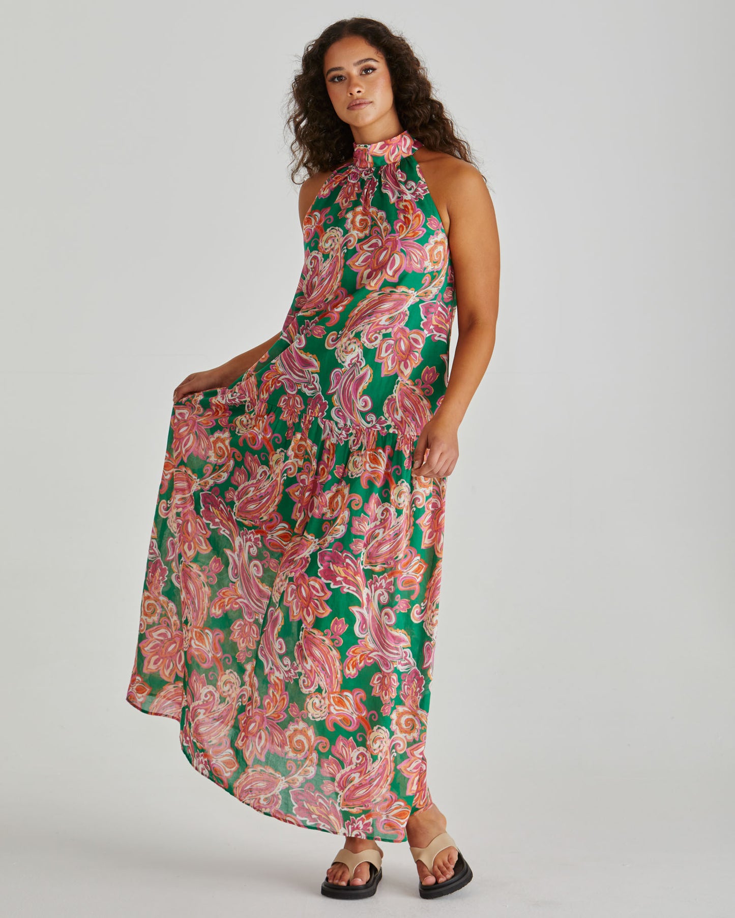 DRESS MALIA HALTER