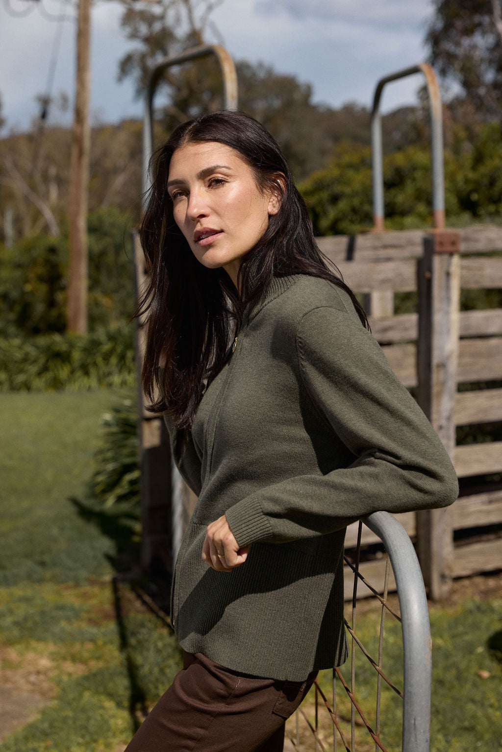 JUMPER BROOK MERINO COTTON KNIT