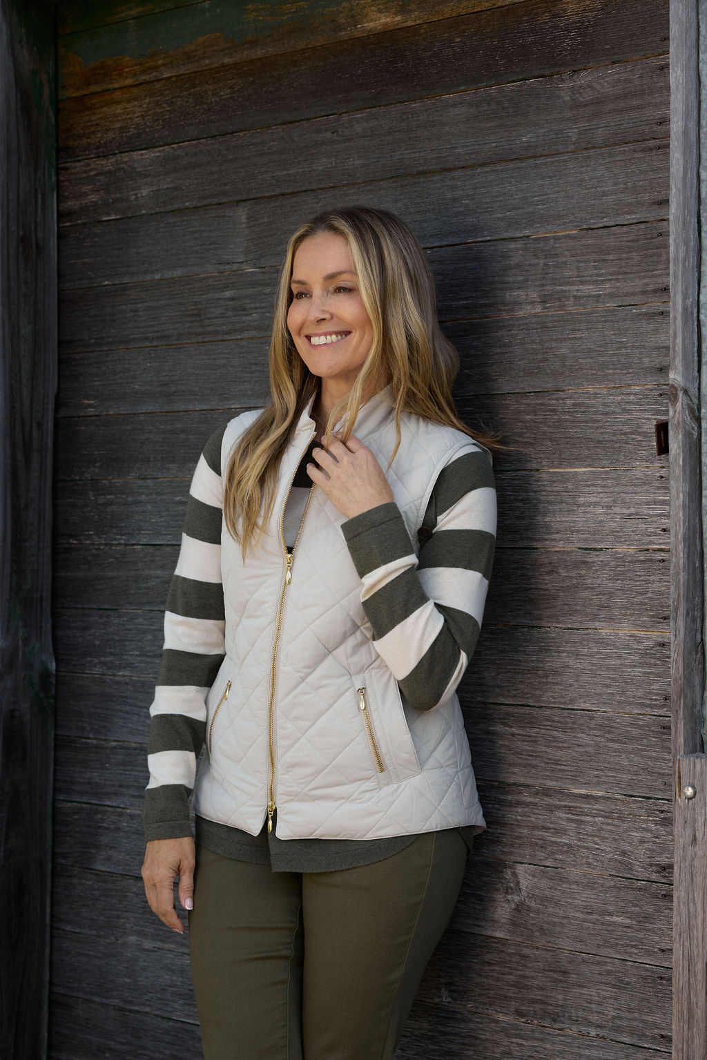 VEST THE HERITAGE QUILTED - BIRCH