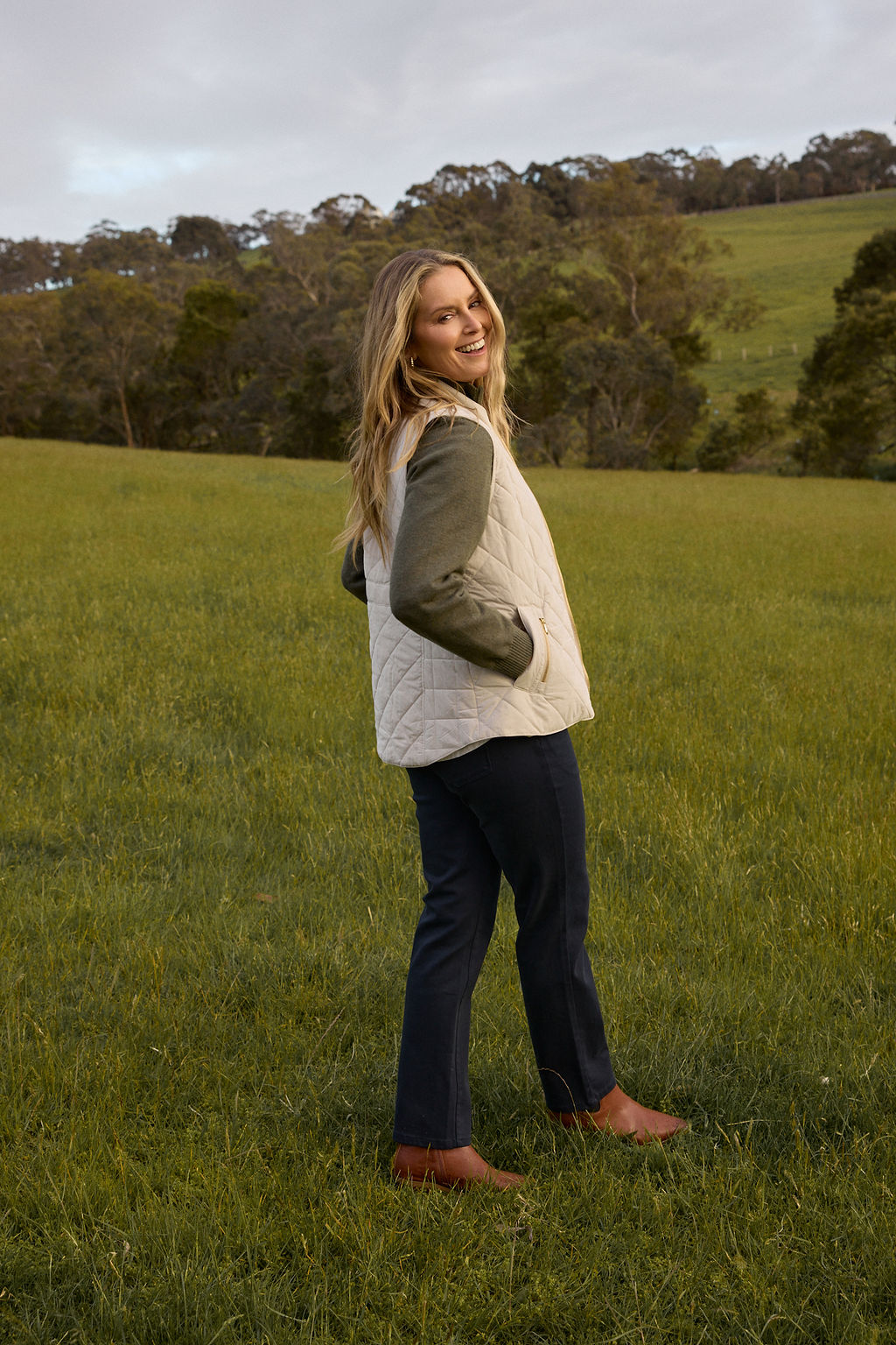 VEST THE HERITAGE QUILTED - BIRCH