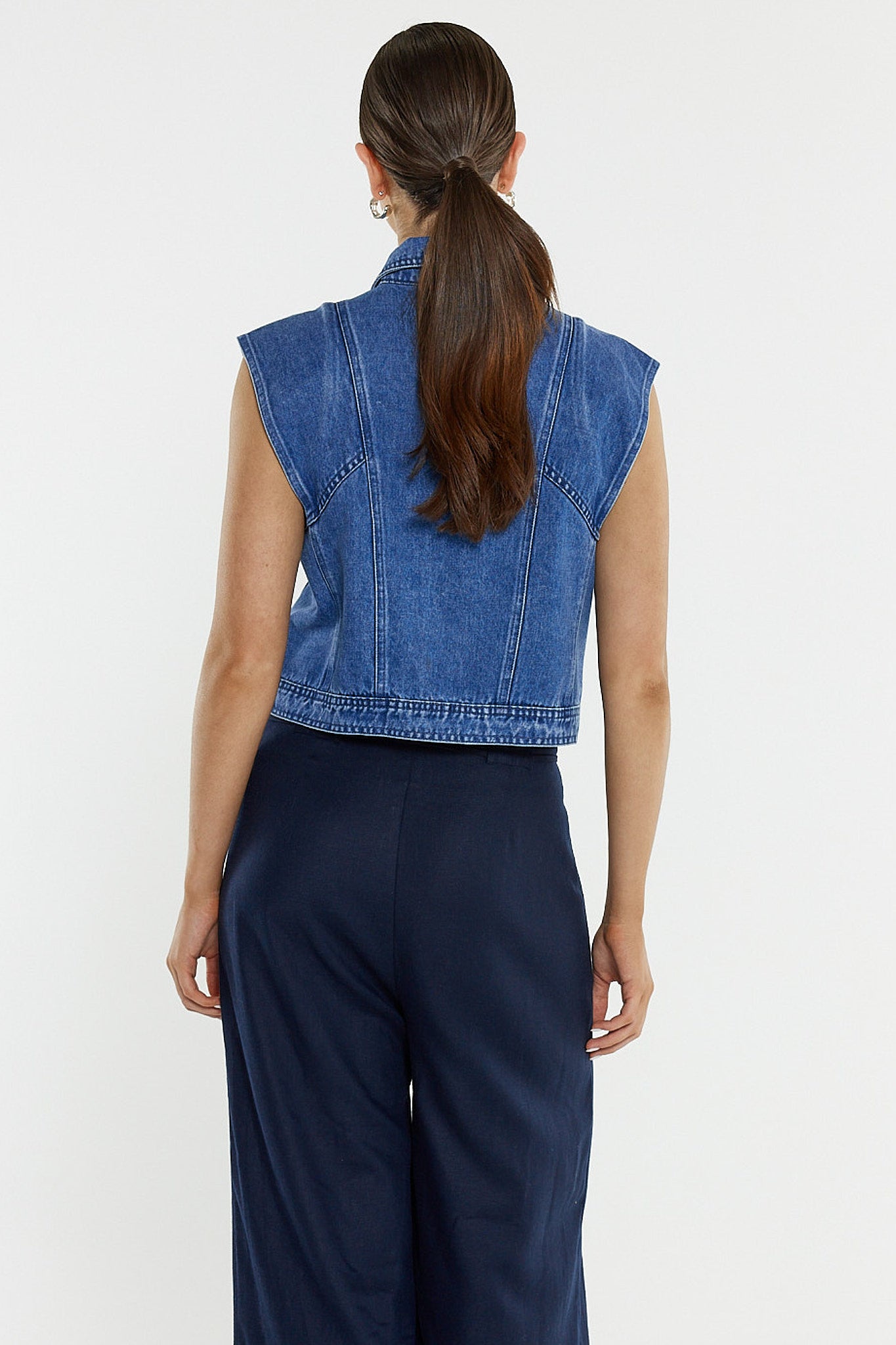 PANT TAILORED BETH - NAVY