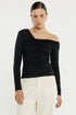 TOP TESS ASYM - BLACK
