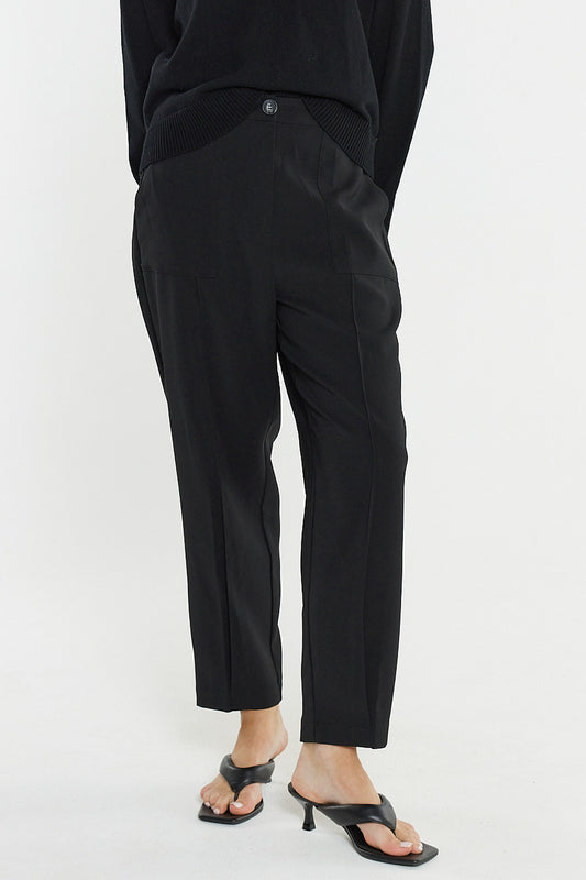 PANT TAPERED LO - BLACK