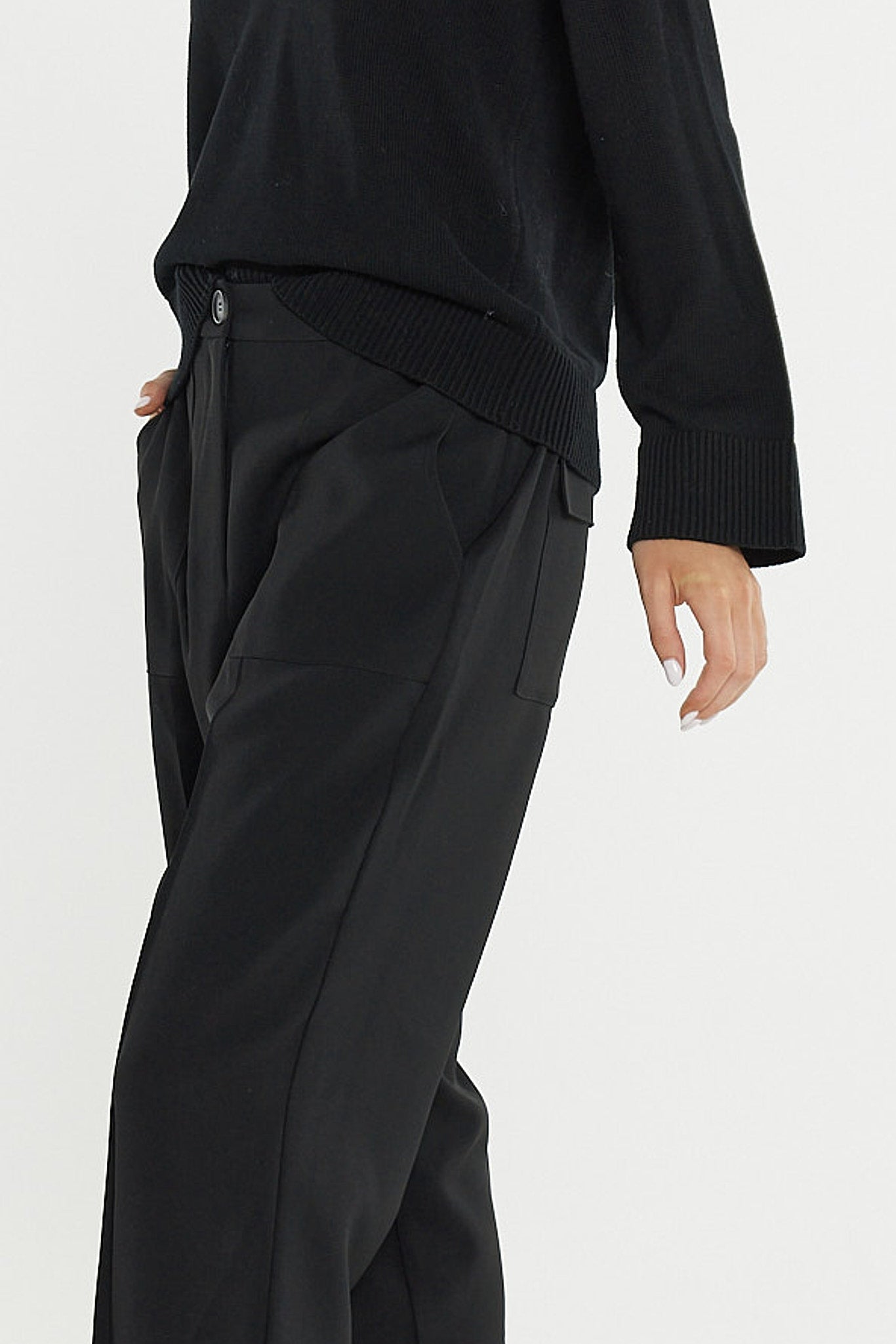 PANT TAPERED LO - BLACK