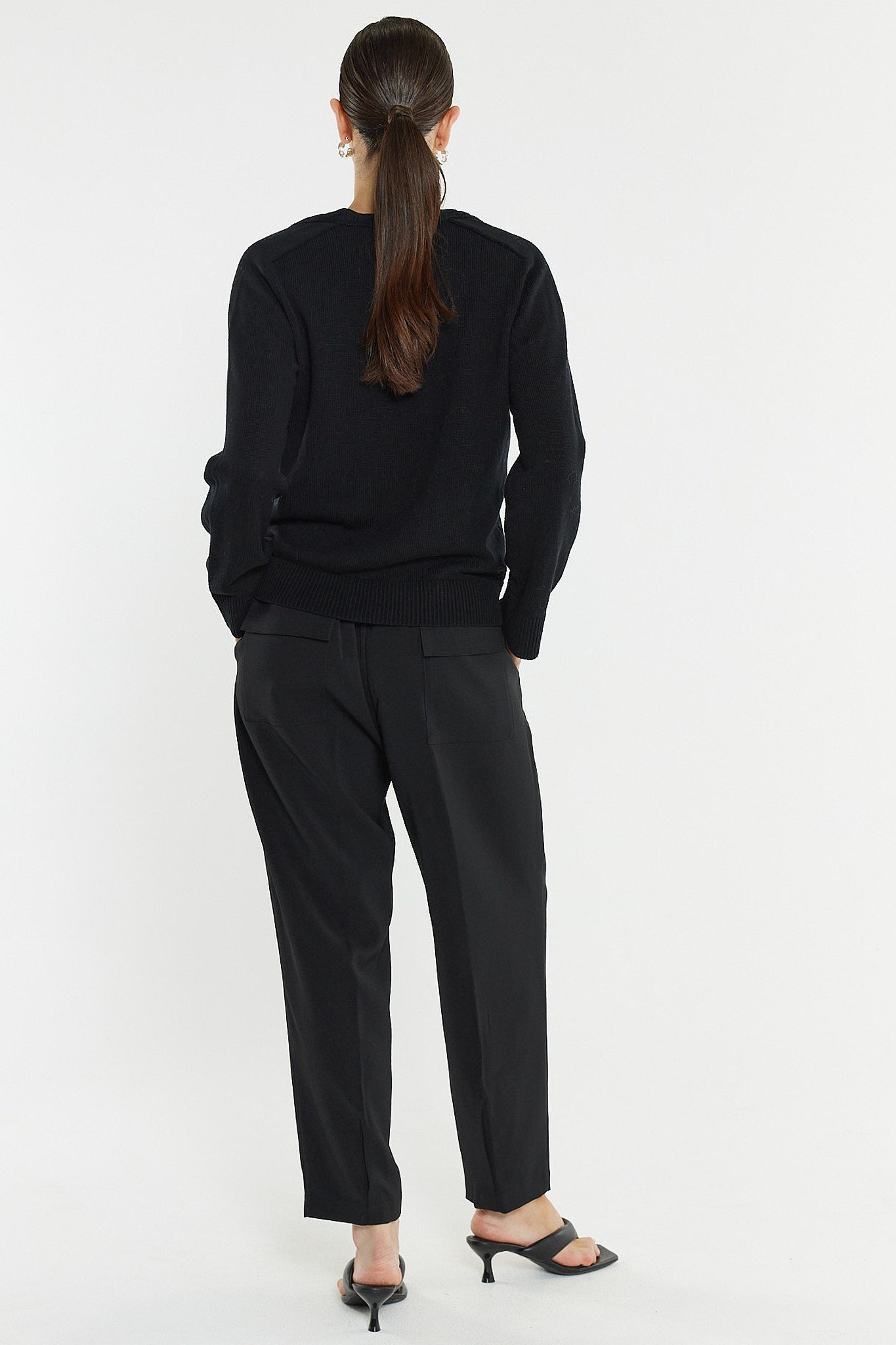 PANT TAPERED LO - BLACK