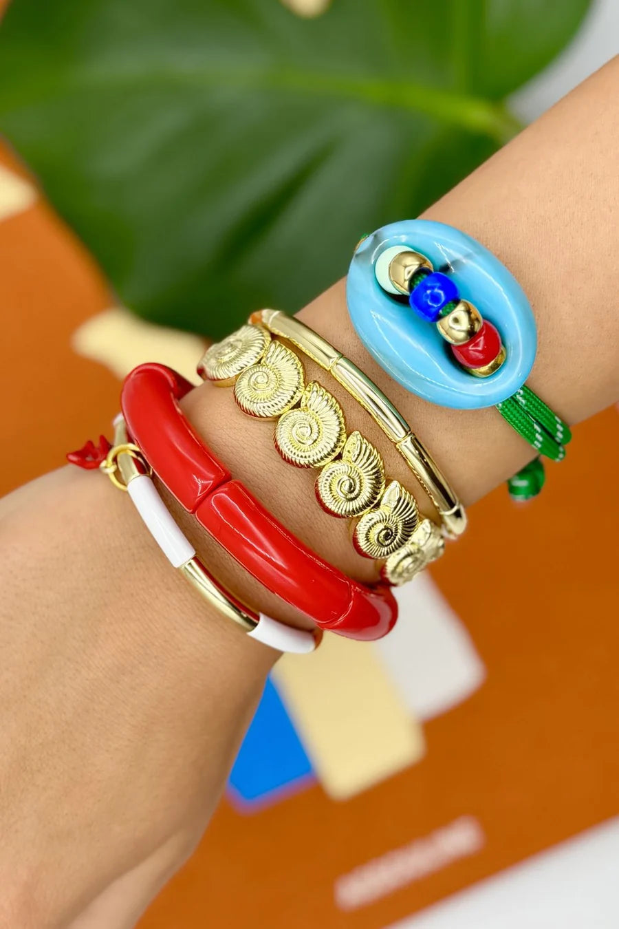 BRACELET GOLDEN CONCH