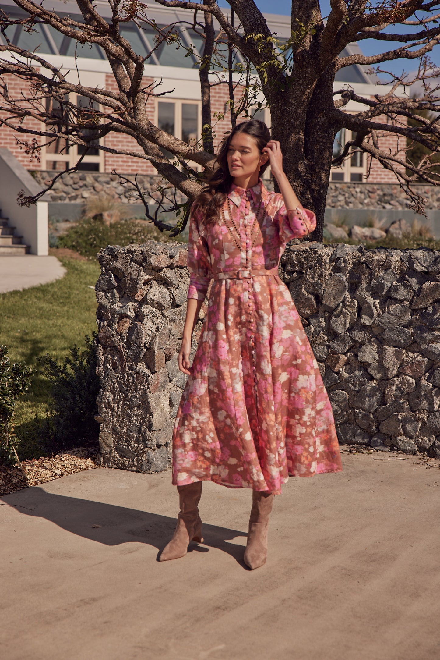 DRESS BRAVADO - BLUSH BLUR
