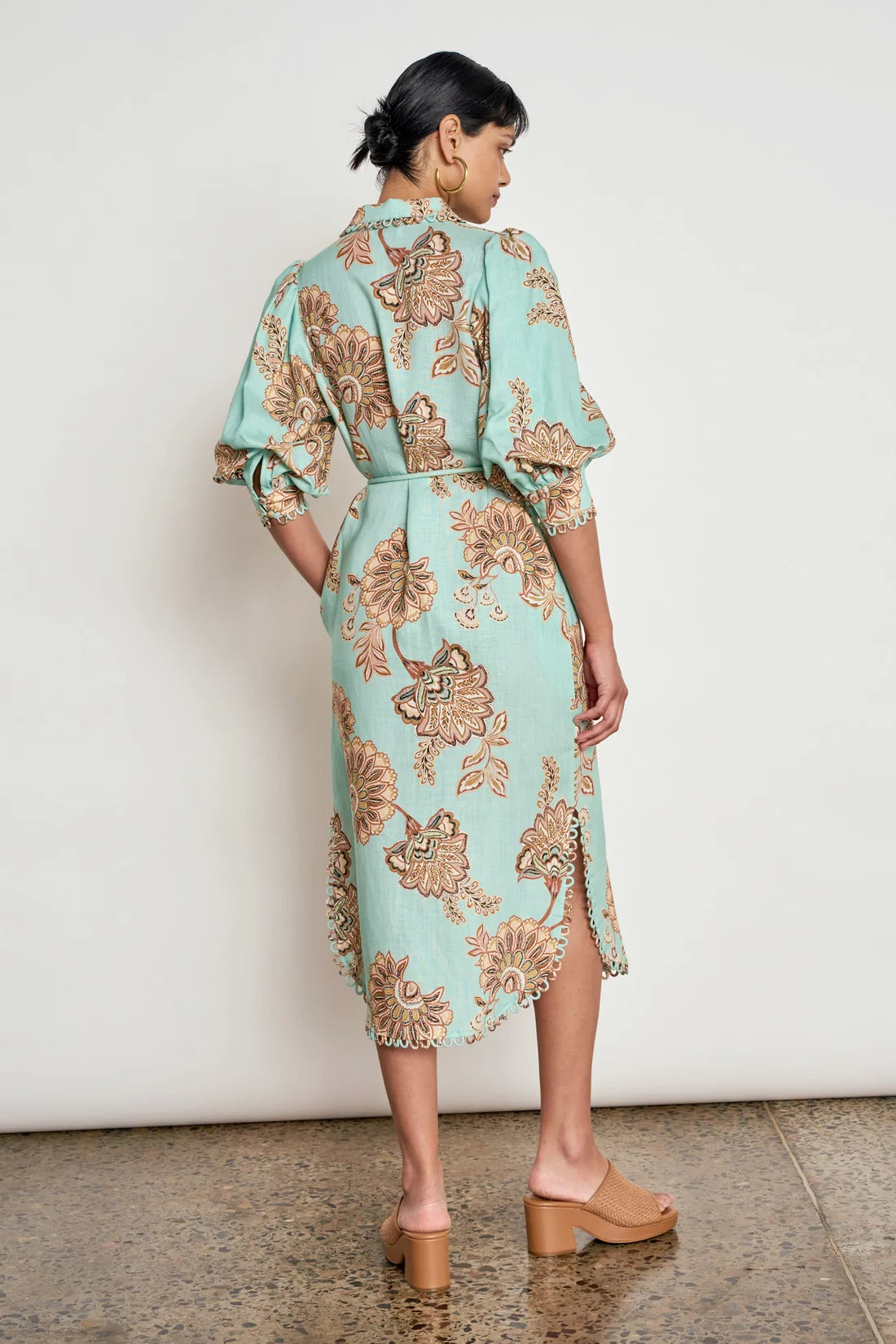 DRESS HEIR - MINT KGARI