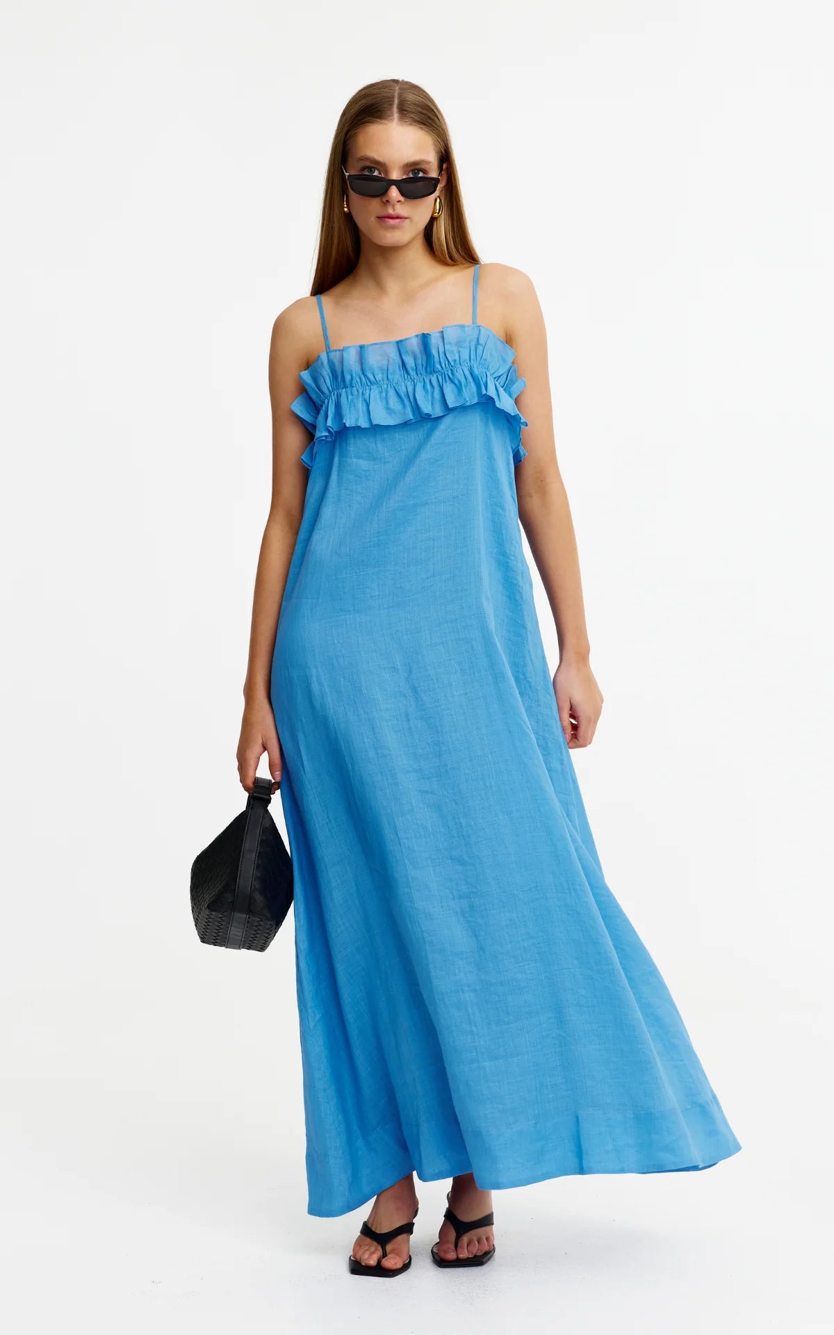 DRESS LOLA - BLUE AZURE