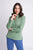 TOP RUGBY 1/2 ZIP ORIGINAL JUMPER - SAGE