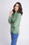 TOP RUGBY 1/2 ZIP ORIGINAL JUMPER - SAGE