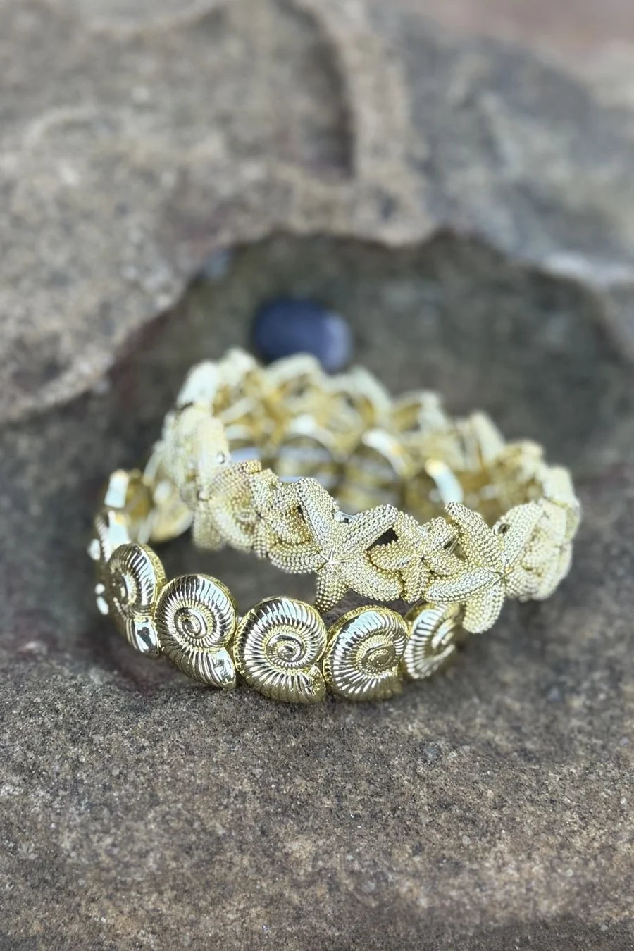 BRACELET GOLDEN CONCH