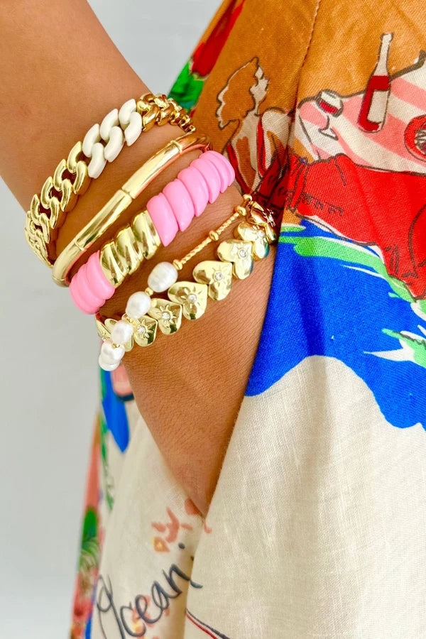 BRACELET FRESHWATER PEARL - BEIGE