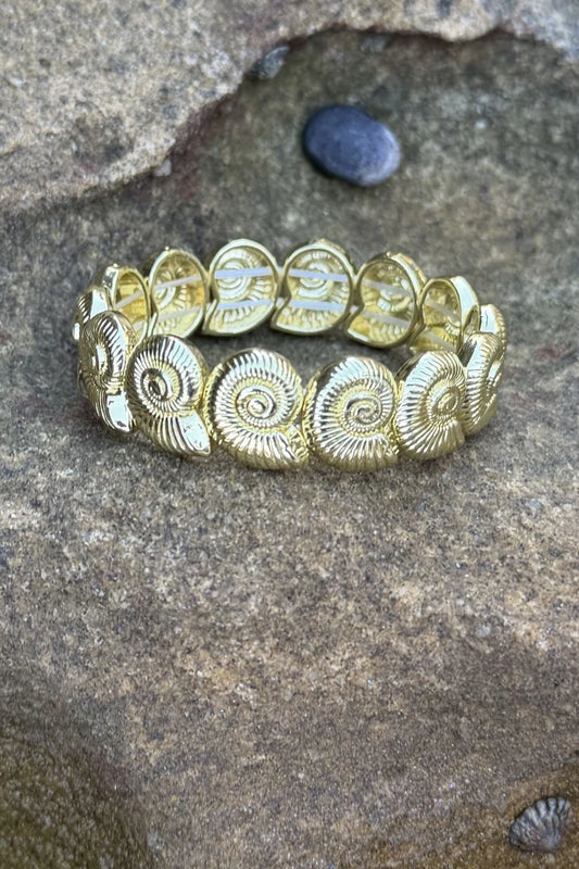 BRACELET GOLDEN CONCH