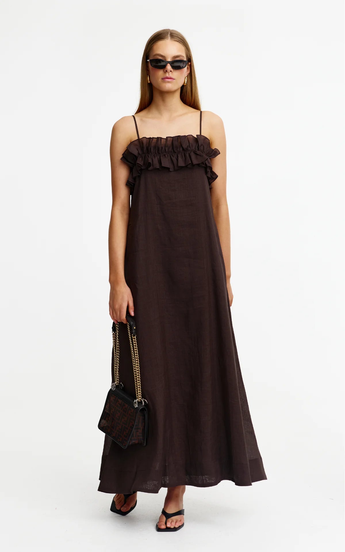 DRESS LOLA - CHOCOLATE