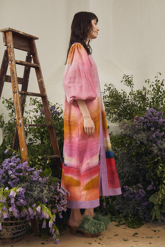 DRESS TAPESTRY KAFTAN - BLOSSOM