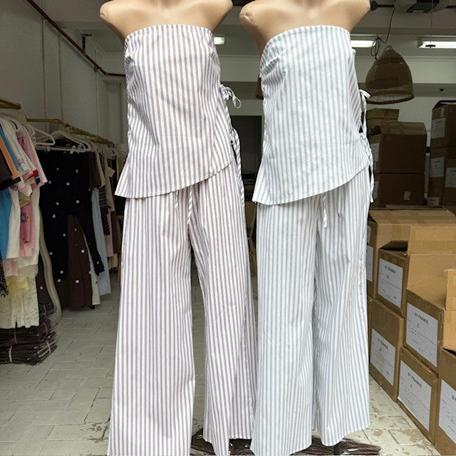SET PAIGE - SAGE STRIPE