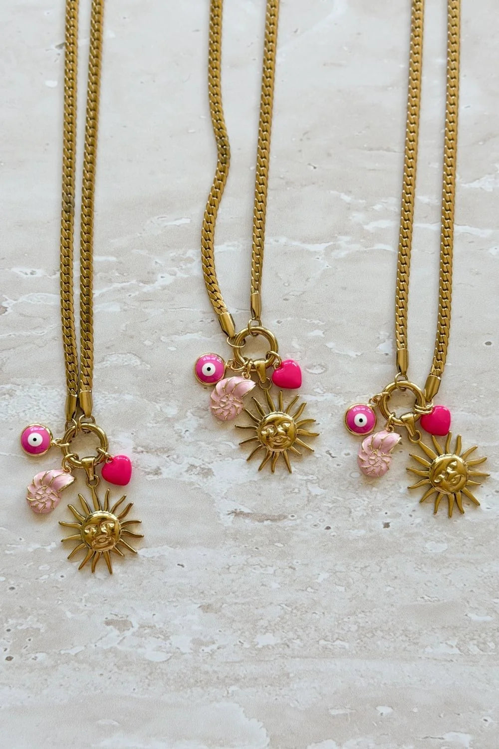NECKLACE PINK PARADISE