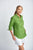 SHIRT 3/4 SLEEVE - LEAF GREEN