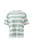 TEE STEVIE SLOUCHY - VANILLA/GREEN RETRO STRIPE
