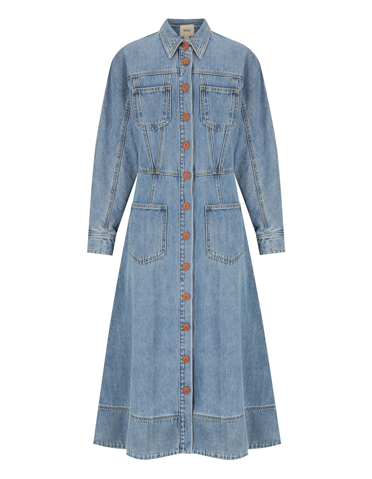 DRESS ELTON - BLUE DENIM