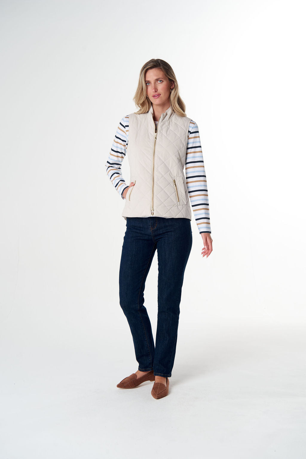 VEST THE HERITAGE QUILTED - BIRCH