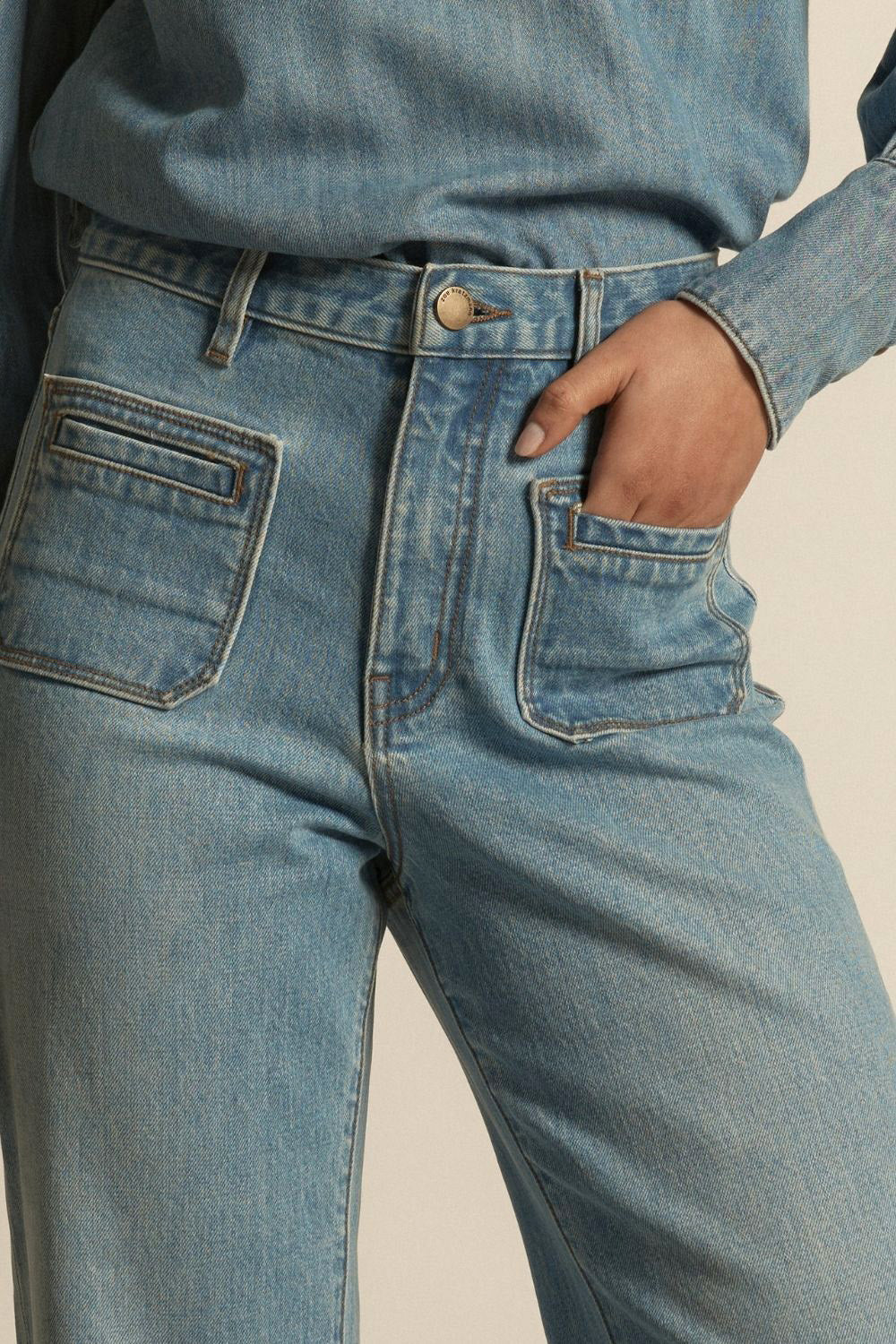 JEAN FOND - MID DENIM