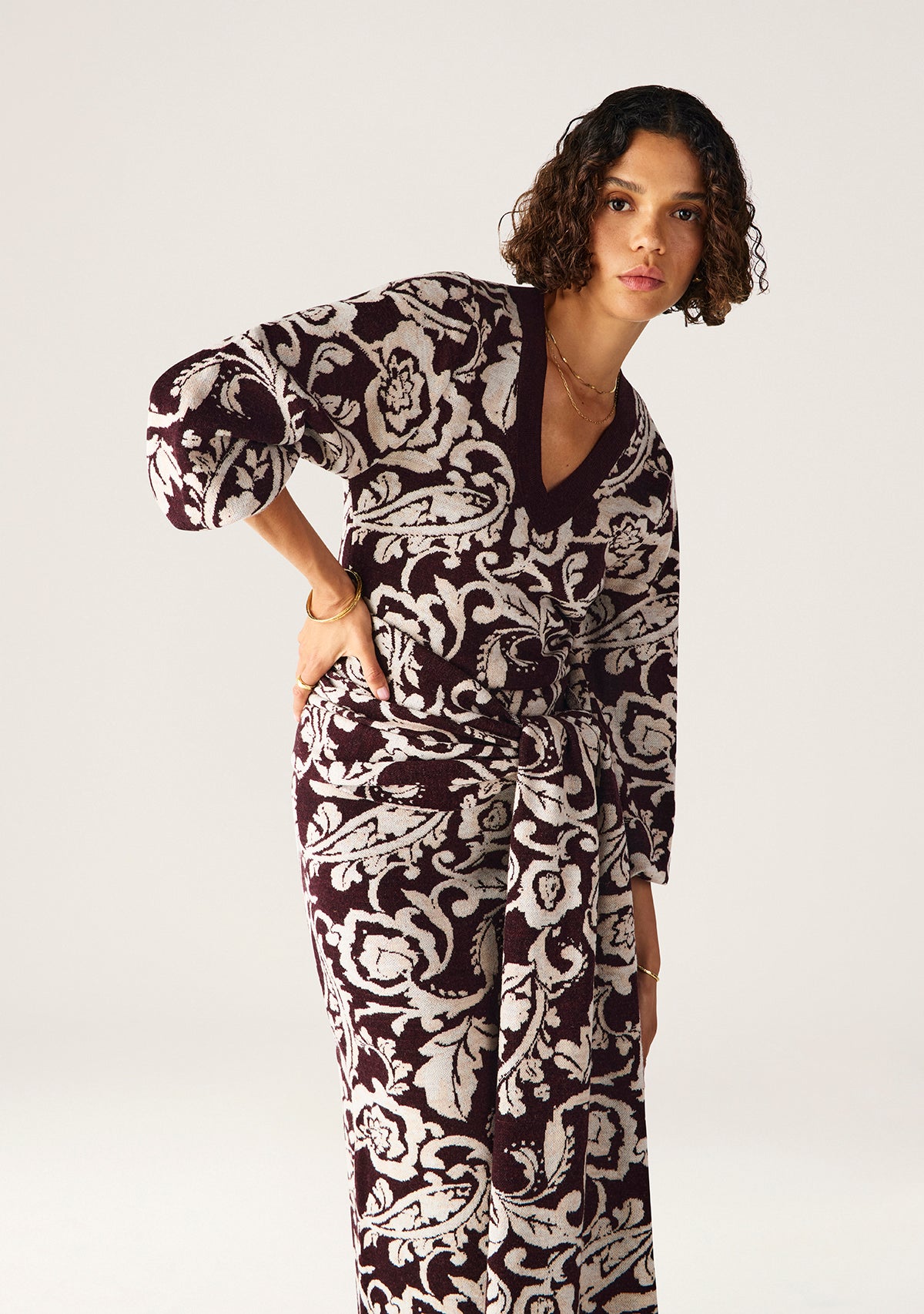 DRESS SERAPHINE KNIT MAXI