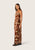 DRESS DEIA PRINT STRAPLESS