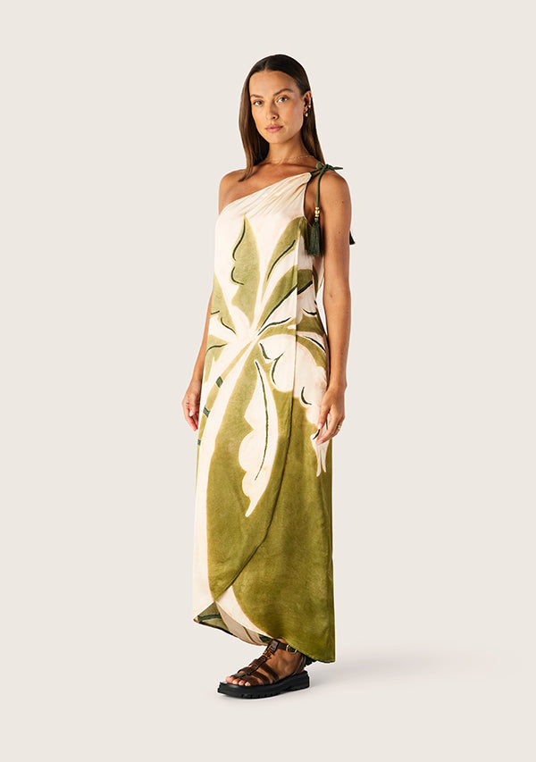 DRESS LORENA ONE SHOULDER