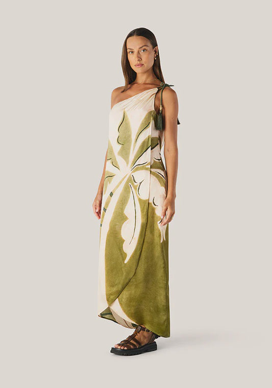 DRESS LORENA ONE SHOULDER