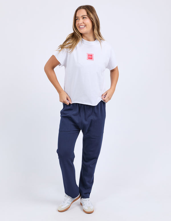 TEE STAMP - WHITE