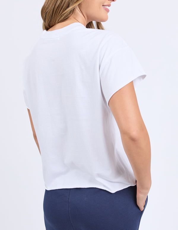 TEE STAMP - WHITE