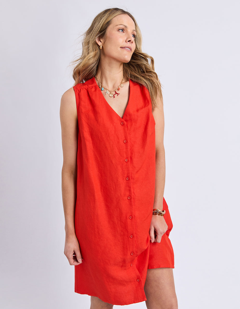 DRESS ANARA - TANGELO - last ones, size 8 & 14!