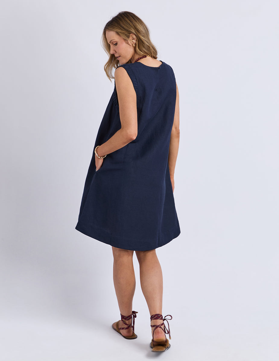 DRESS BERMUDA - DARK SAPPHIRE - last one, size 12!