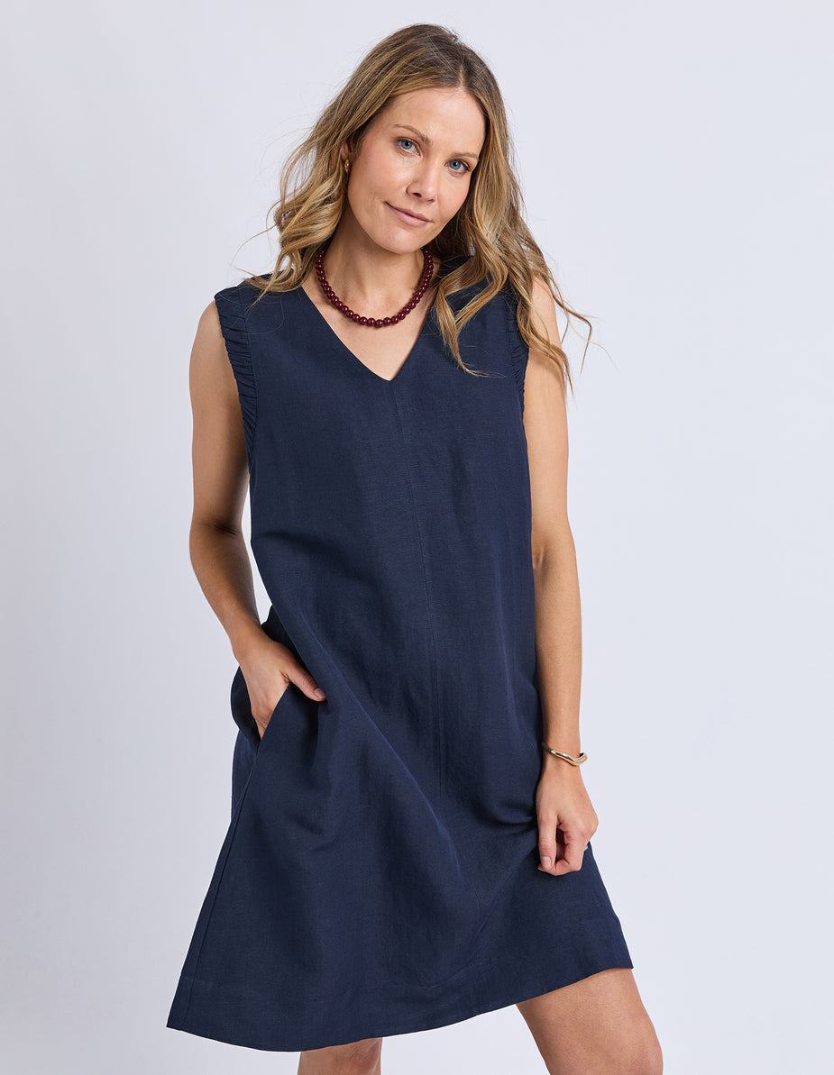 DRESS BERMUDA - DARK SAPPHIRE - last one, size 12!